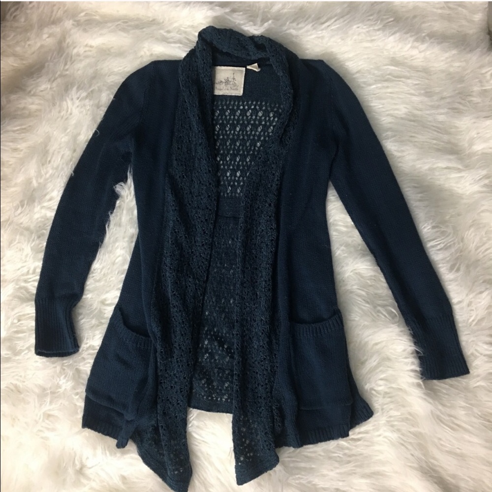 Anthropologie Angel of the North knit Cardigan
